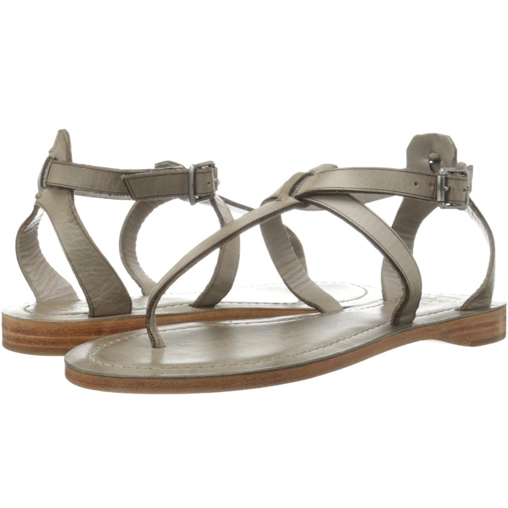 Frye Women's Gray Strappy Sandals